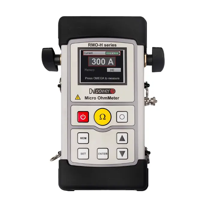 dv power rmo-h 300a micro-ohmmeter